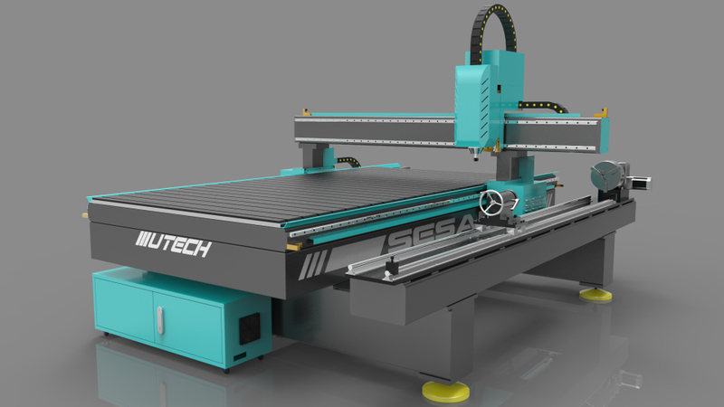 Machine de routeur CNC 4 axes 1325 pour le bois, offre spéciale 