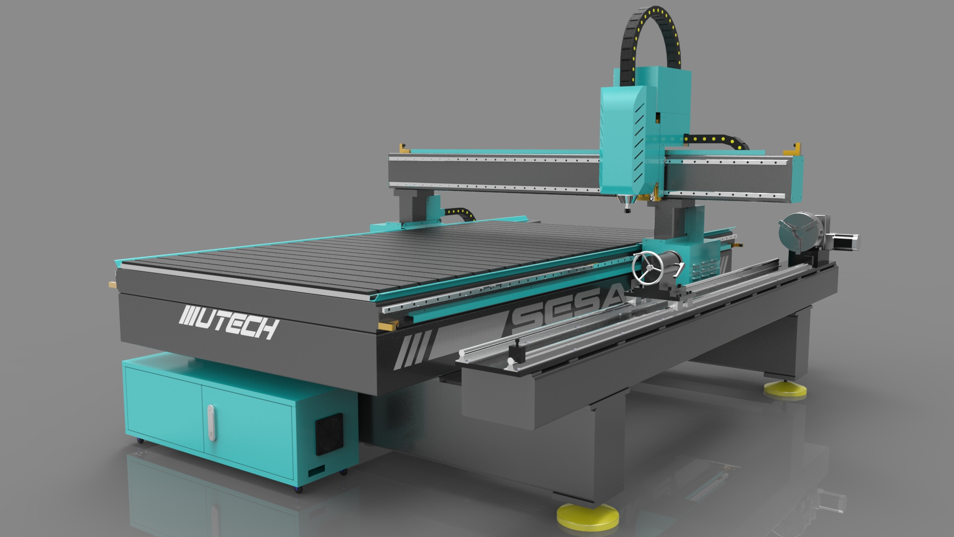 Machine de routeur CNC 4 axes 1325 pour le bois, offre spéciale 