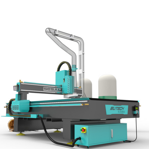 Machine de routeur CNC 1325 1530, Structure en acier à parois épaisses pour acrylique