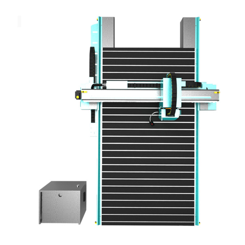 Routeur Cnc de découpe de gravure sur bois et plastique en Pvc Mdf avec caméra Ccd 1325