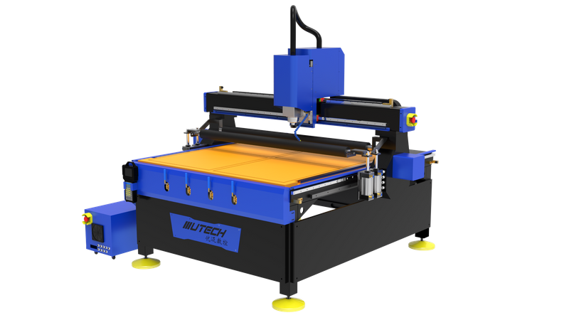 Routeur Cnc pour le travail du bois publicitaire 1313 avec table à vide