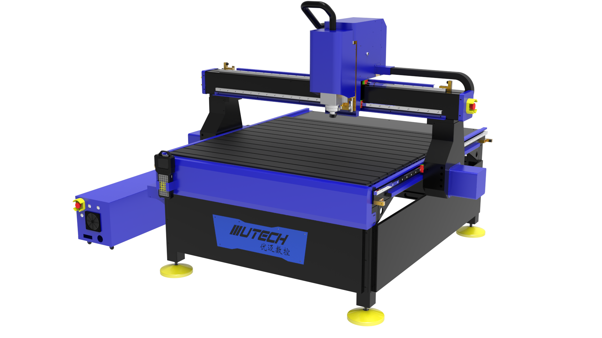 Routeur Cnc pour le travail du bois publicitaire 1313 avec table à vide