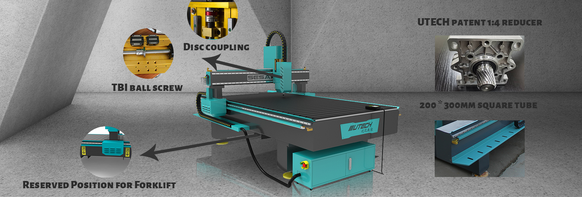 routeur cnc sésame seires