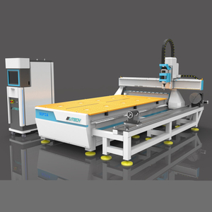 Machine à découper automatique 3d ATC CNC, routeur pour la fabrication de portes d'armoires en bois, 1530