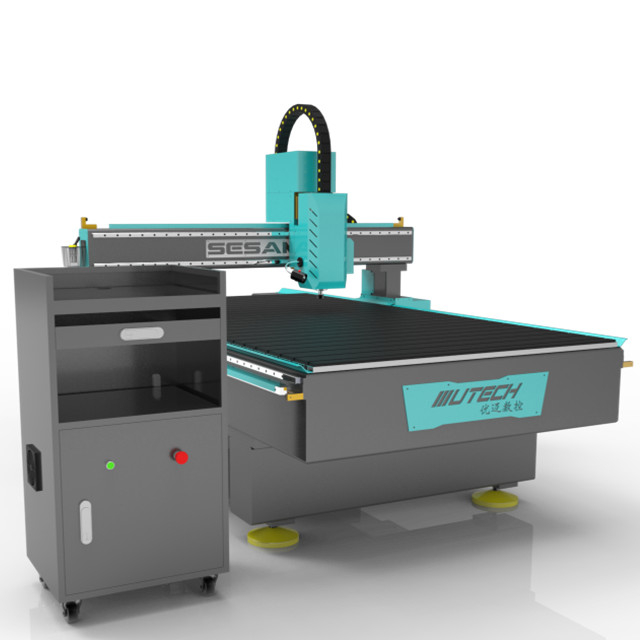 Machine de découpe à couteau tangentiel oscillant CCD, routeur Cnc 1325, pour planche KT en cuir